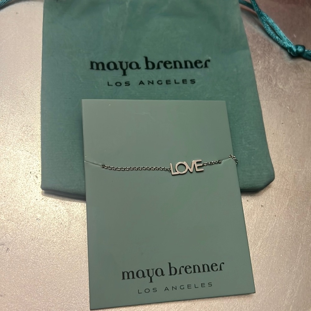 Maya Berner Love Bracelet silver